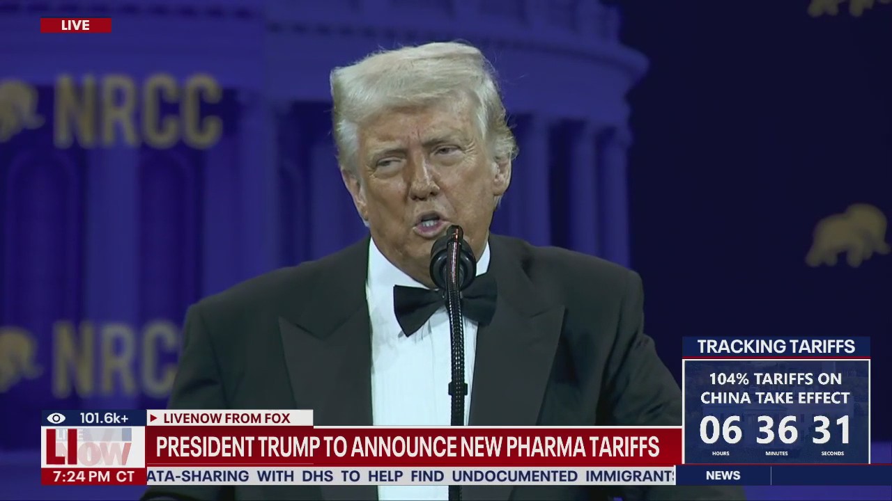 President Trump to announce pharma tariffs