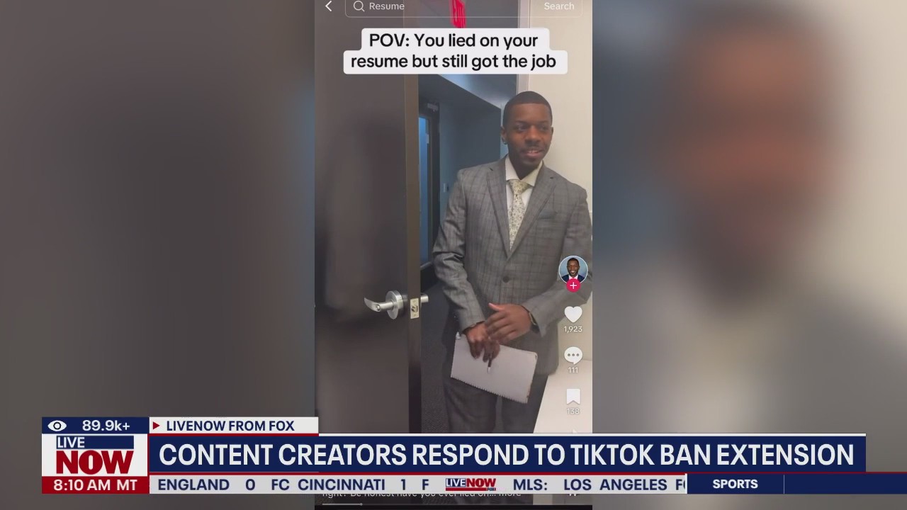 Content creators respond to TikTok ban extension