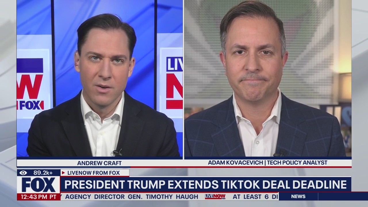 President Trump extends TikTok deal deadline