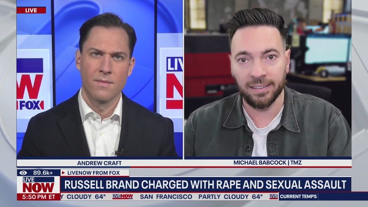 Russell Brand charged with 2 more counts of rape, sexual assault