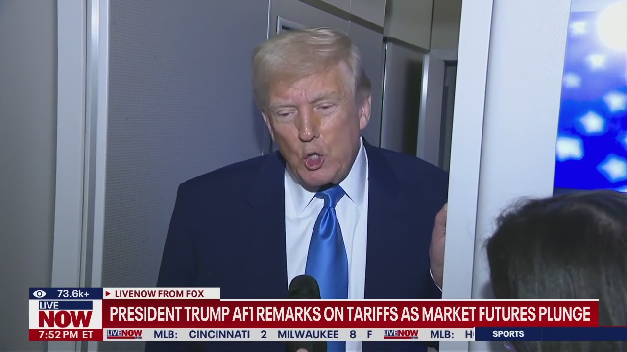 Trump talks tariffs, futures market sell-off