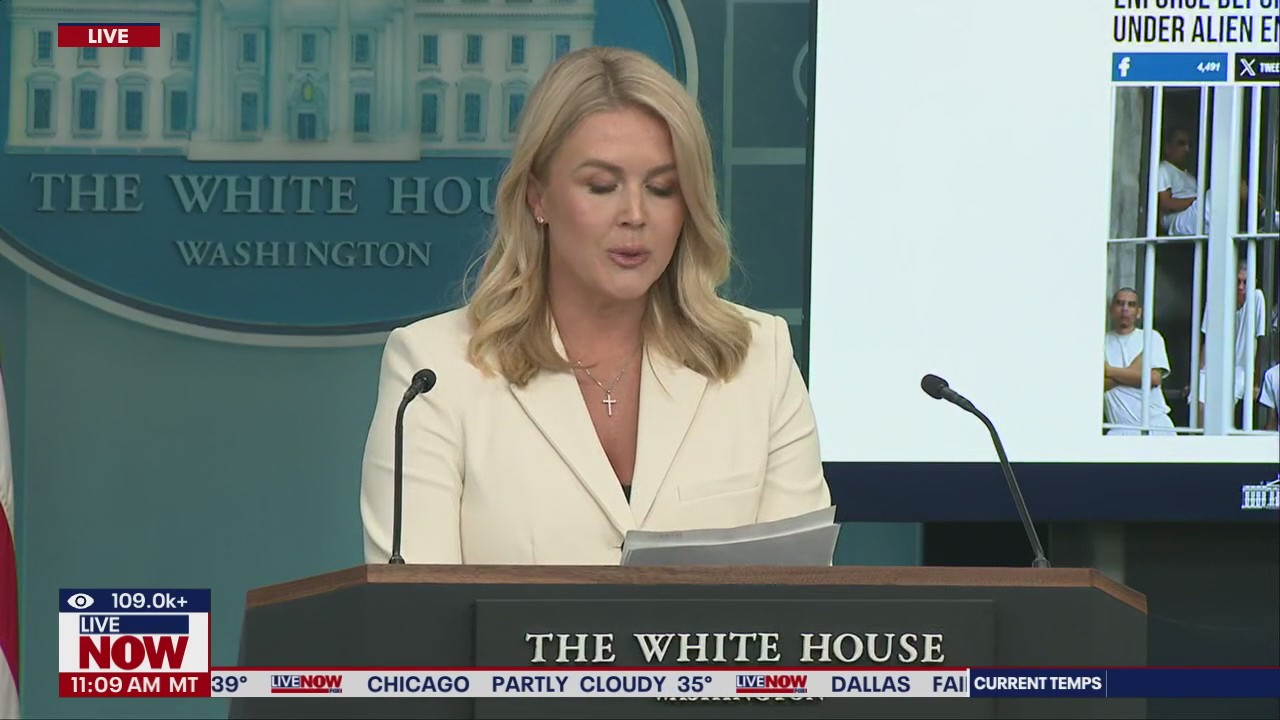 Full: Karoline Leavitt holds White House briefing