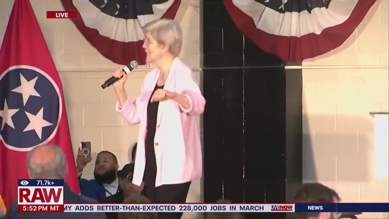Sen. Elizabeth Warren hosts town hall in Nashville
