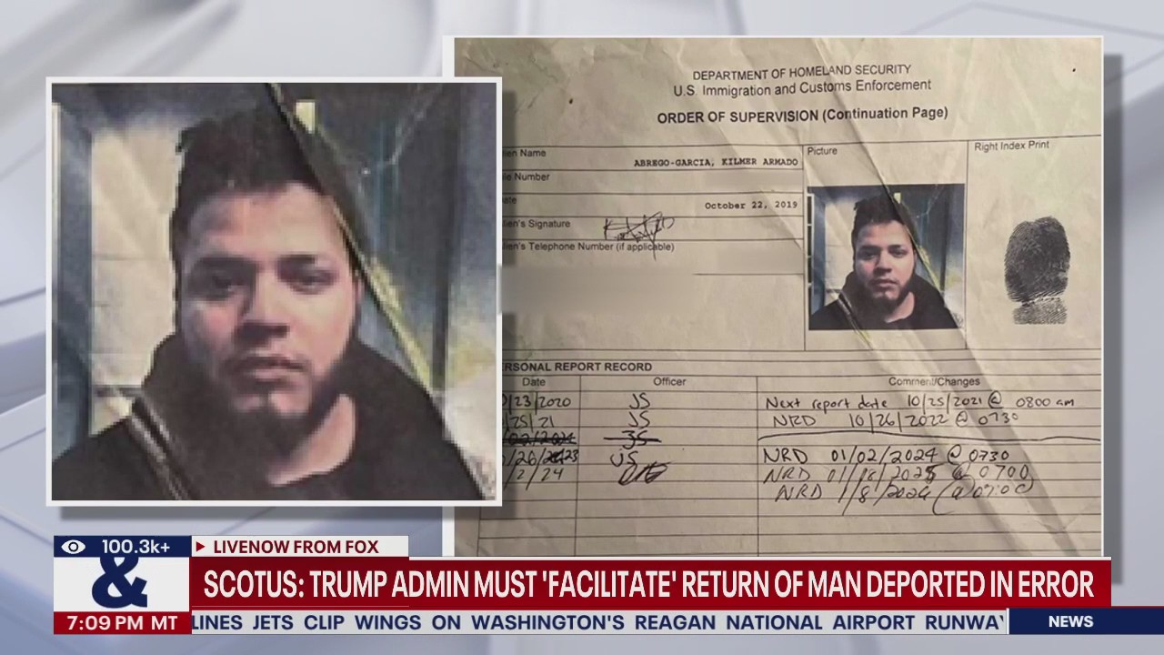 Supreme Court rules US must return deported man