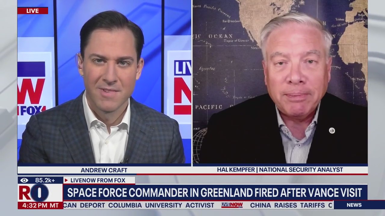 Head of US base in Greenland fired after Vance visit