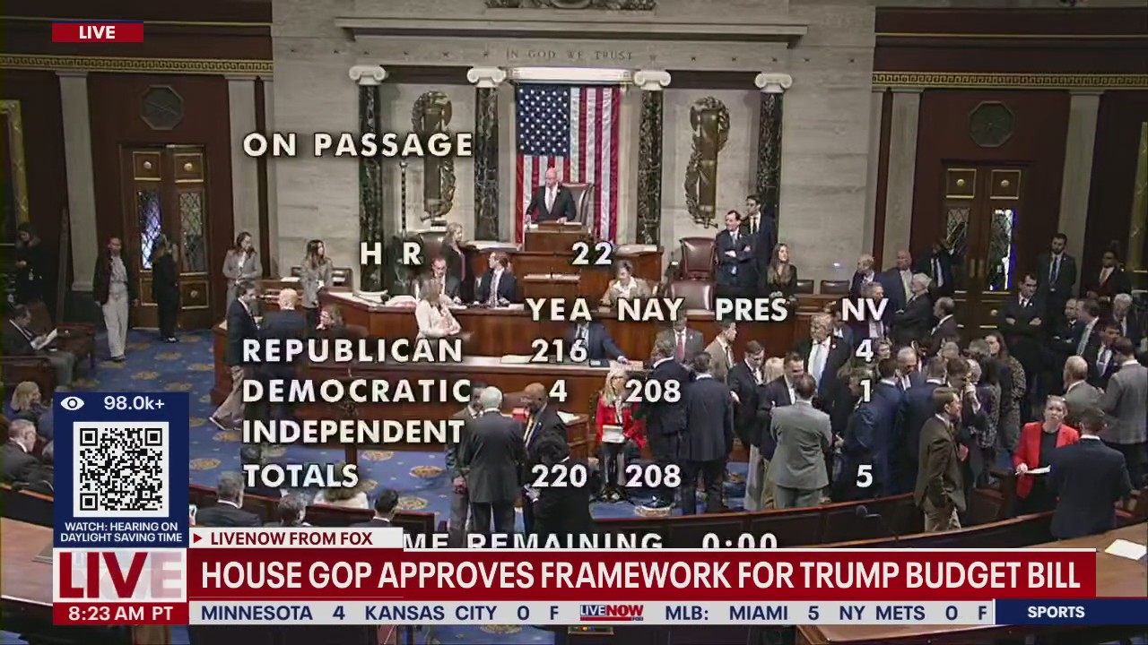 House GOP approves "big, beautiful bill"