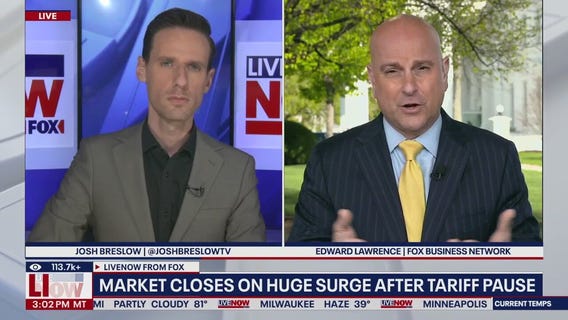 Dow posts largest daily point increase in history