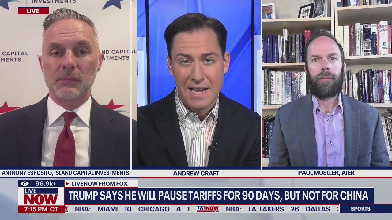 Stock markets skyrocket after Trump's tariff pause