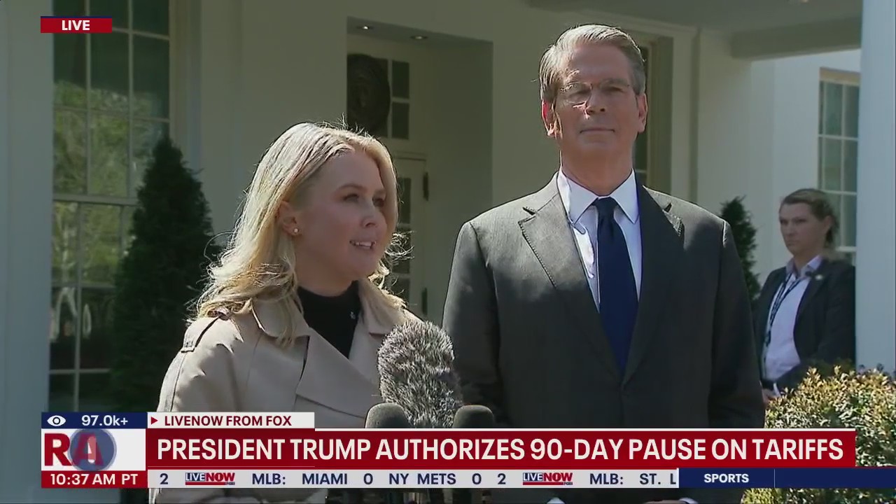 Trump authorizes 90-day pause on tariffs