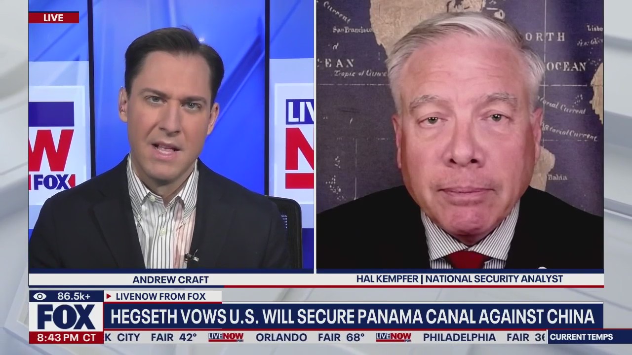 Defense secretary vows U.S. will secure Panama Canal