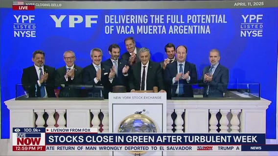 Stock market closes in green after volatile week