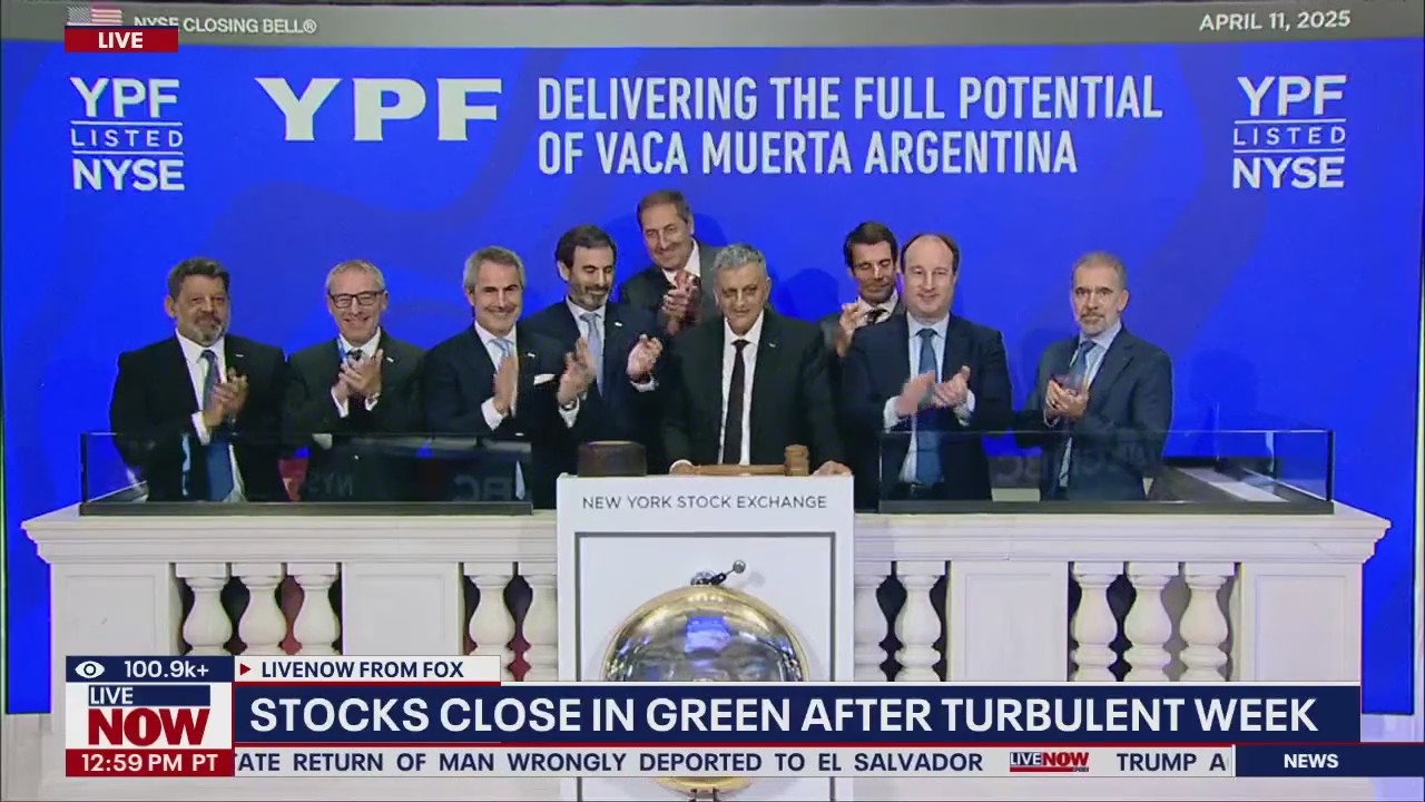 Stock market closes in green after volatile week