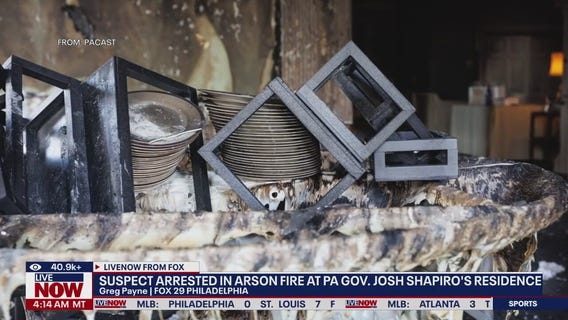 Arrest made in arson fire at Gov. Josh Shapiro's home