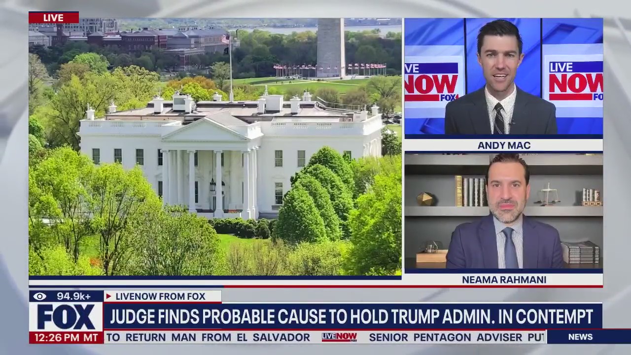 Trump admin. can be held in contempt, judge finds