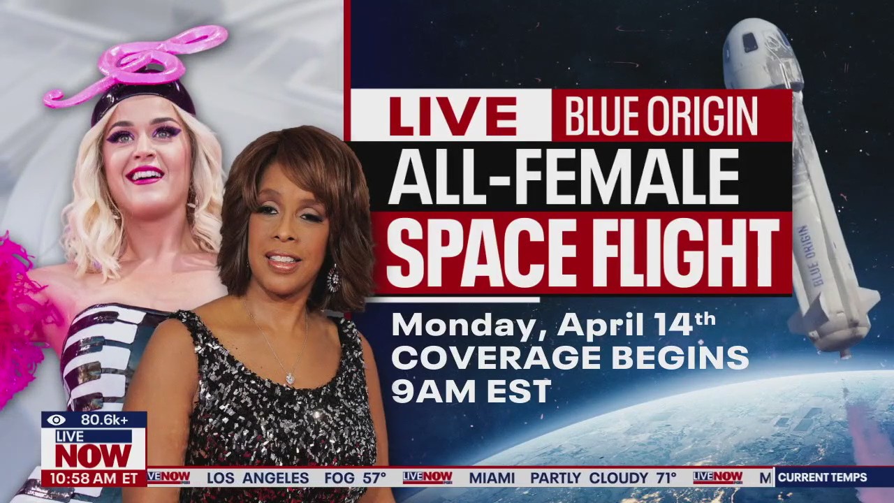 Blue Origin all-female space flight to launch Monday
