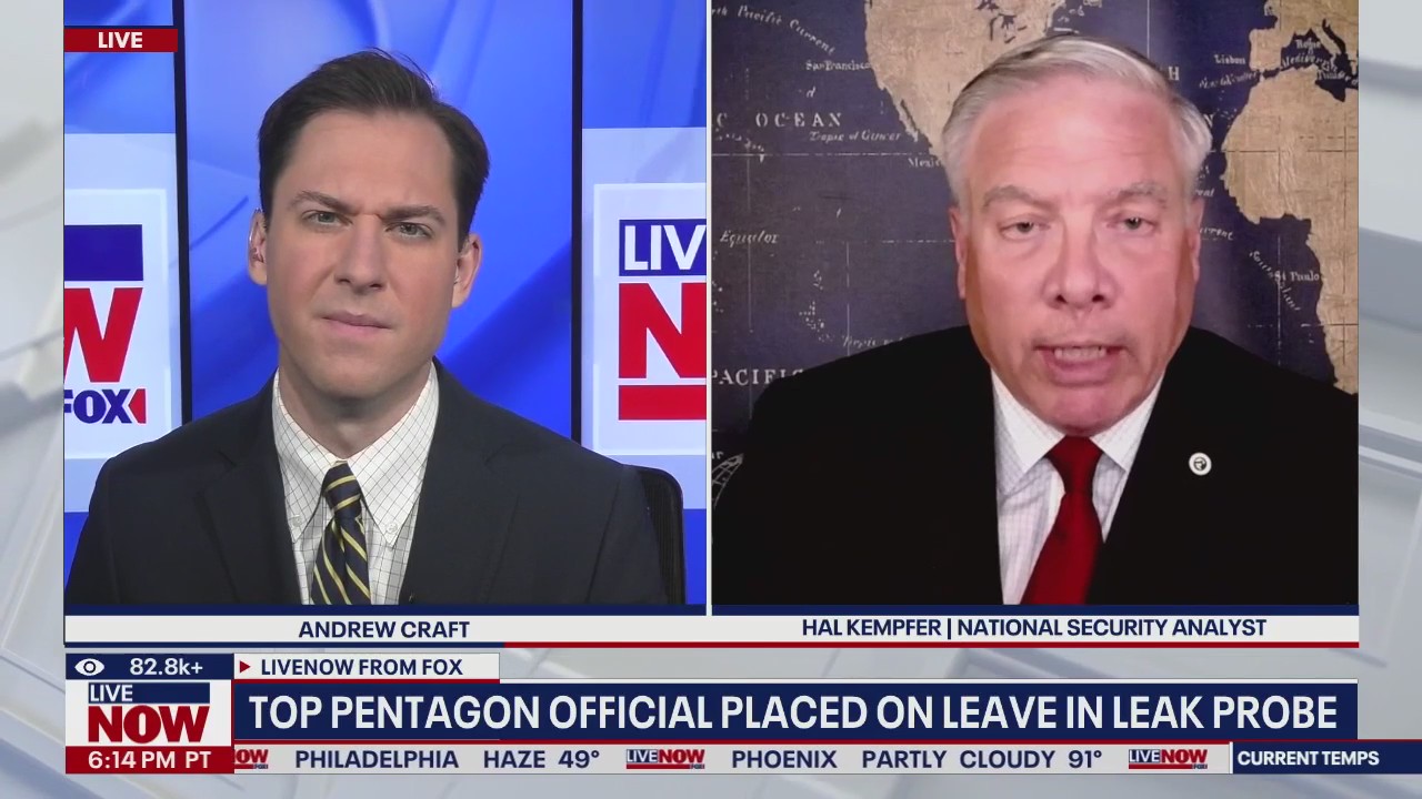 Hegseth adviser put on leave in Pentagon leak probe