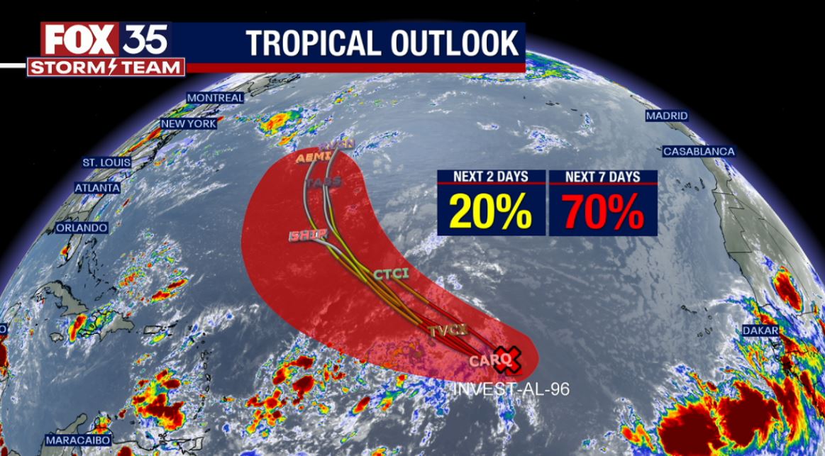 Tracking the Tropics: Monitoring the next possible tropical depression