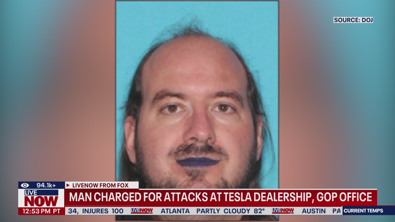 Man charged for Tesla arson attack in New Mexico