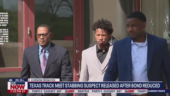 Texas track meet stabbing suspect released