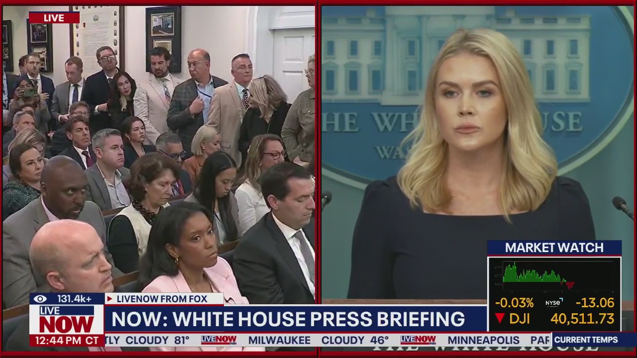 FULL: White House briefing with Karoline Leavitt