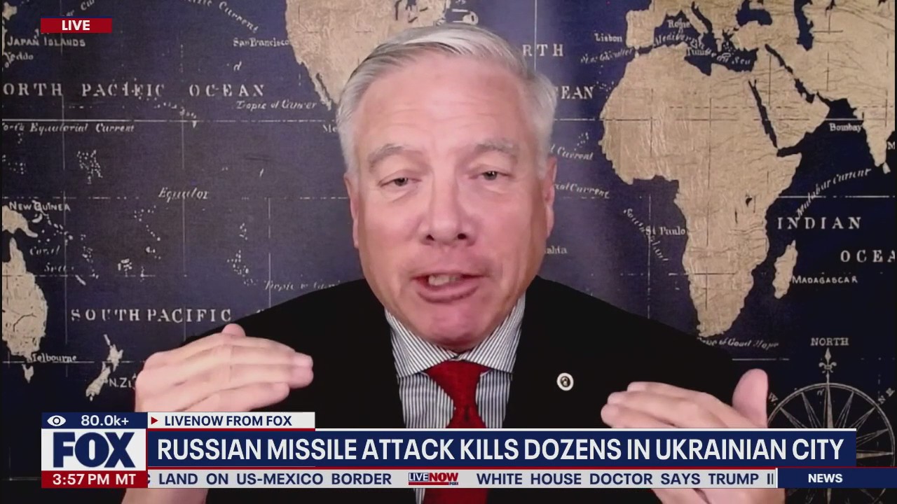 Russian missile attack kills dozens in Ukraine