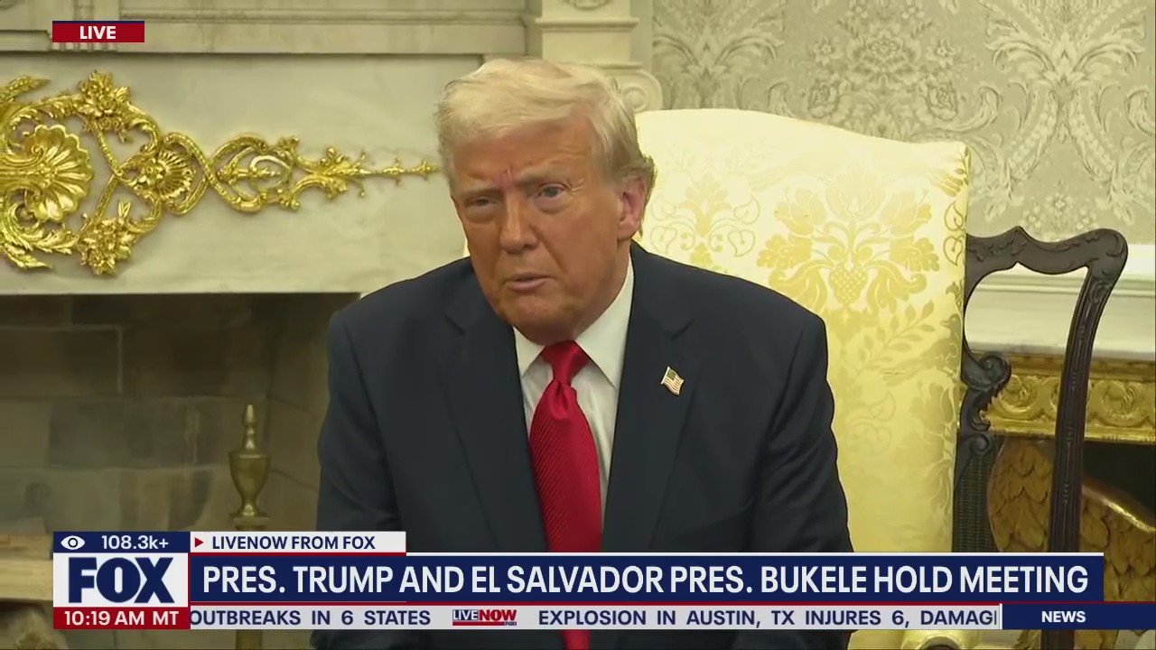 FULL REMARKS: Trump and El Salvador president speak