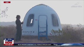 Watch full launch and recovery of all-women flight