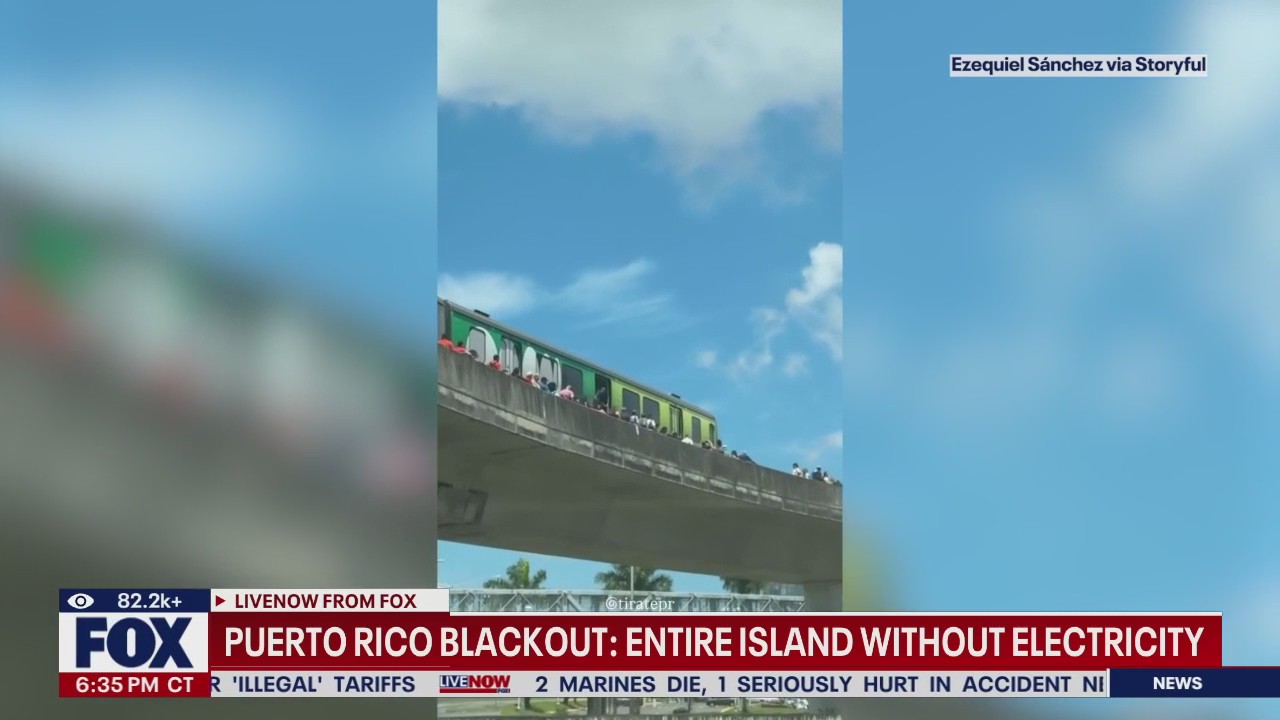 Puerto Rico blackout: Millions without power