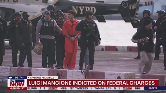 Luigi Mangione indicted on federal charges