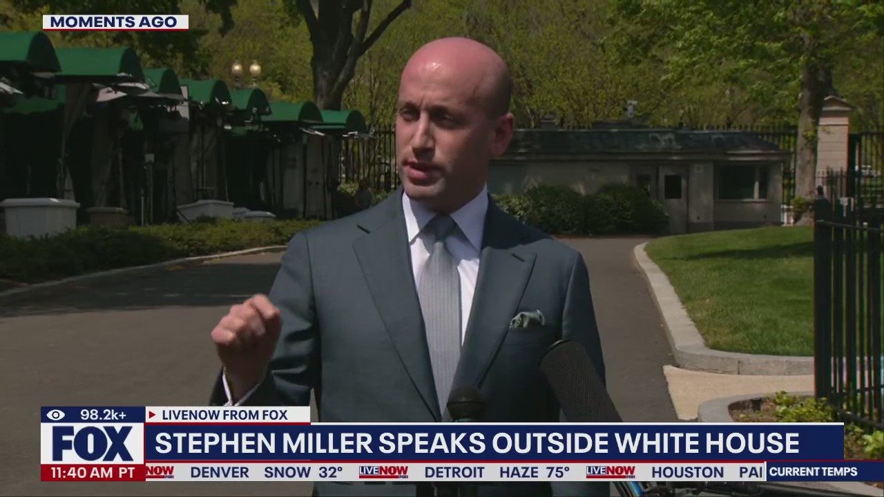 U.S Homeland Security advisor speaks to the press