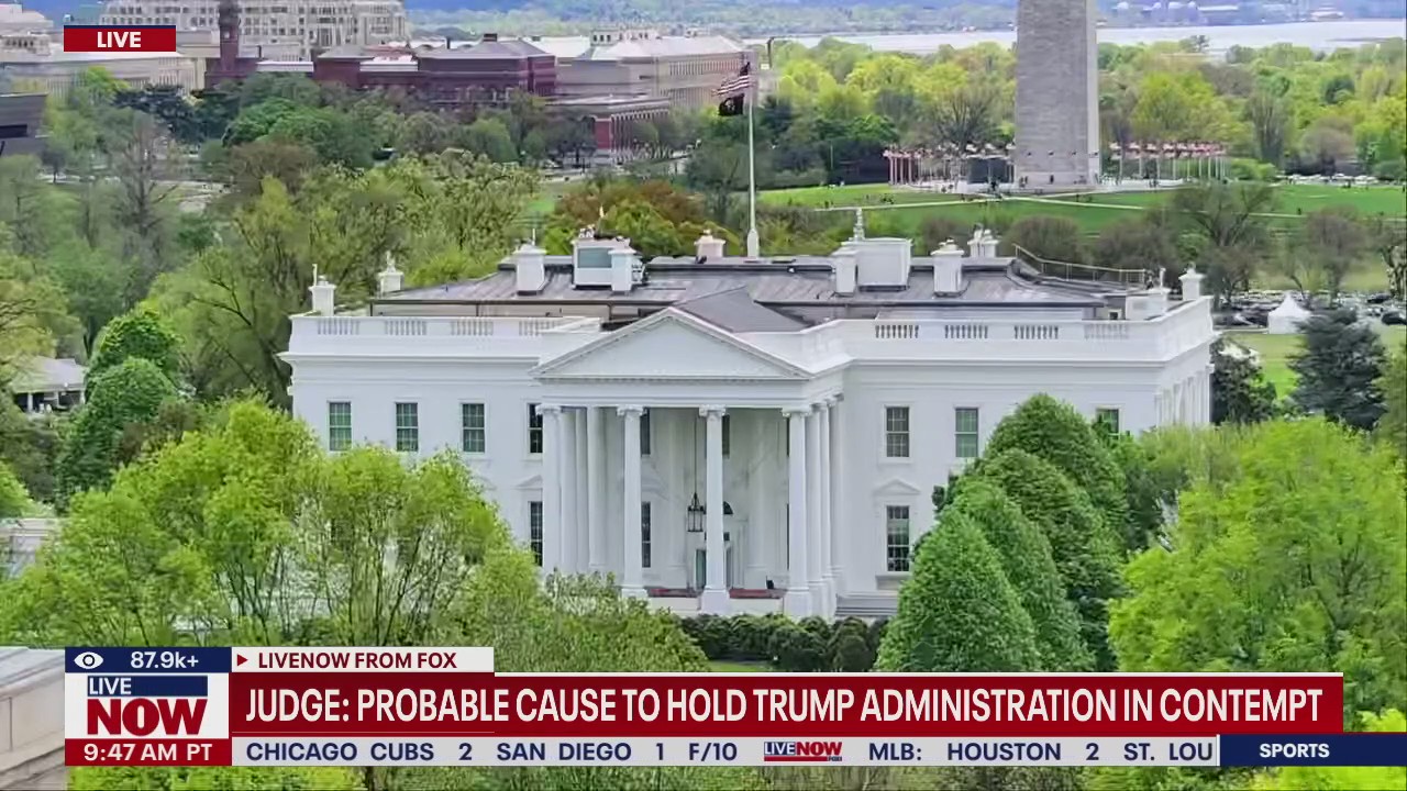 "Probable cause to hold Trump admin in contempt"