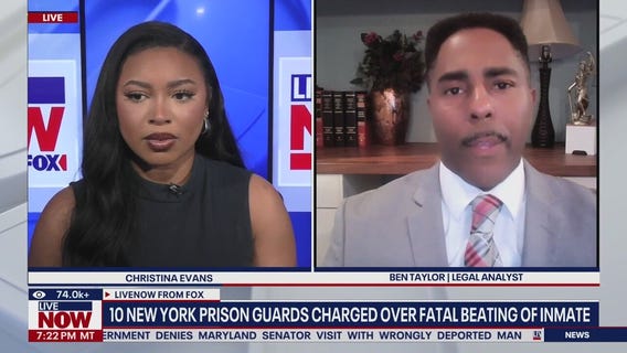 10 New York prison guards charged over inmate death