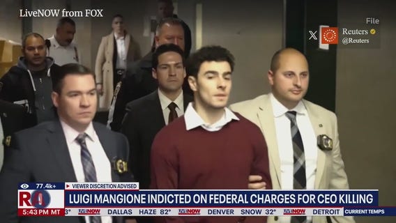 Luigi Mangione indicted on federal charges