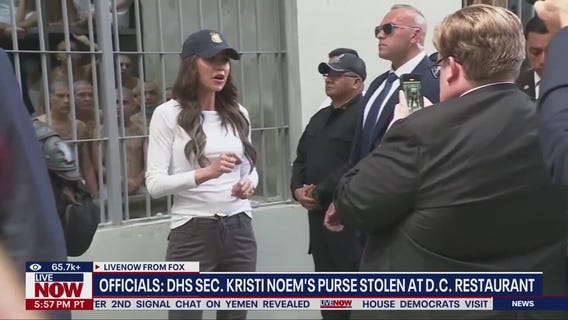 DHS Sec. Kristi Noem's purse stolen in D.C.