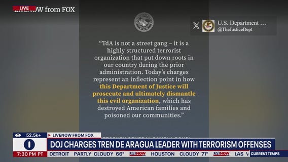 Terrorism charges brought against alleged gang leader