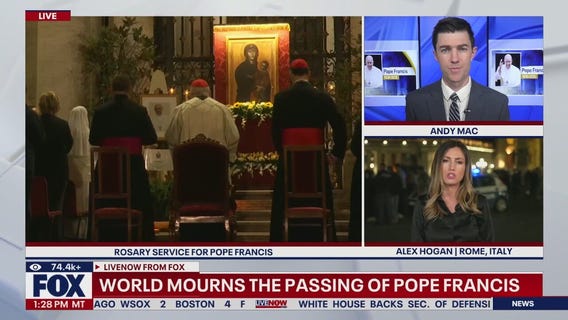 Rome begins to prepare for Pope Francis' funeral