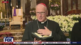 Cardinal Dolan reacts to passing of Pope Francis