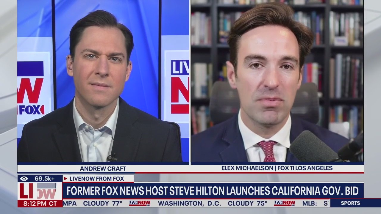 Steve Hilton launches California governor bid