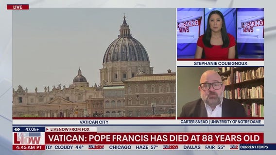 Professor talks legacy of Pope Francis
