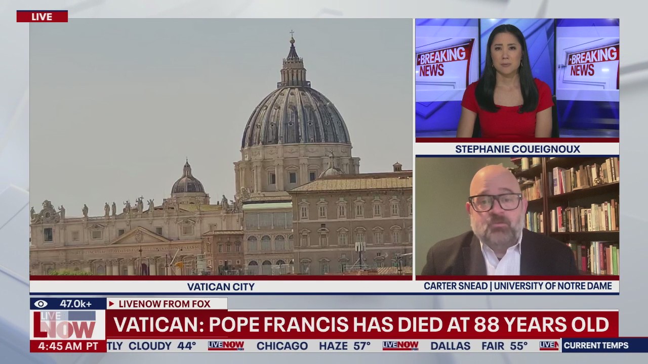 Professor talks legacy of Pope Francis