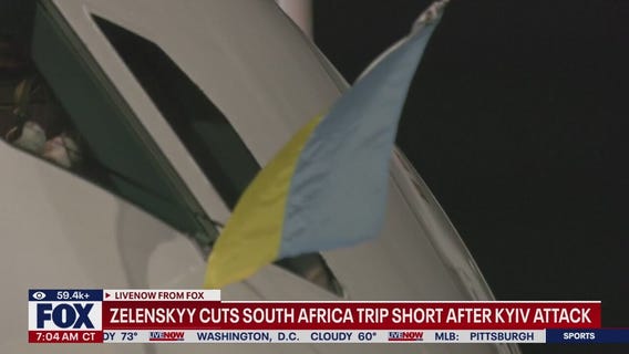 Zelenskyy cuts S. Africa trip short after Kyiv attack