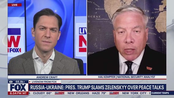 President Trump slams Zelenskyy over peace talks