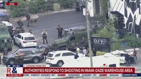 Police investigate warehouse shooting in Miami area