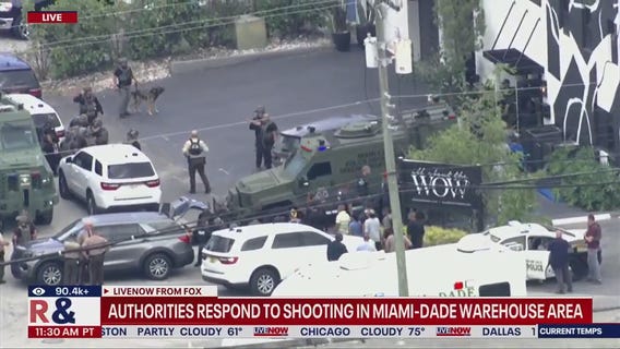 Police investigate warehouse shooting in Miami area