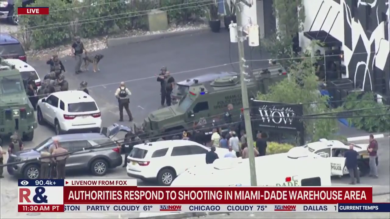 Police investigate warehouse shooting in Miami area