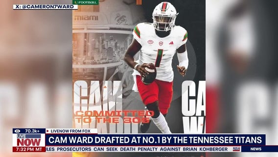 Titans select Cam Ward 1st overall in NFL Draft