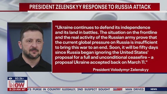 Russia launches deadly drone attack against Ukraine