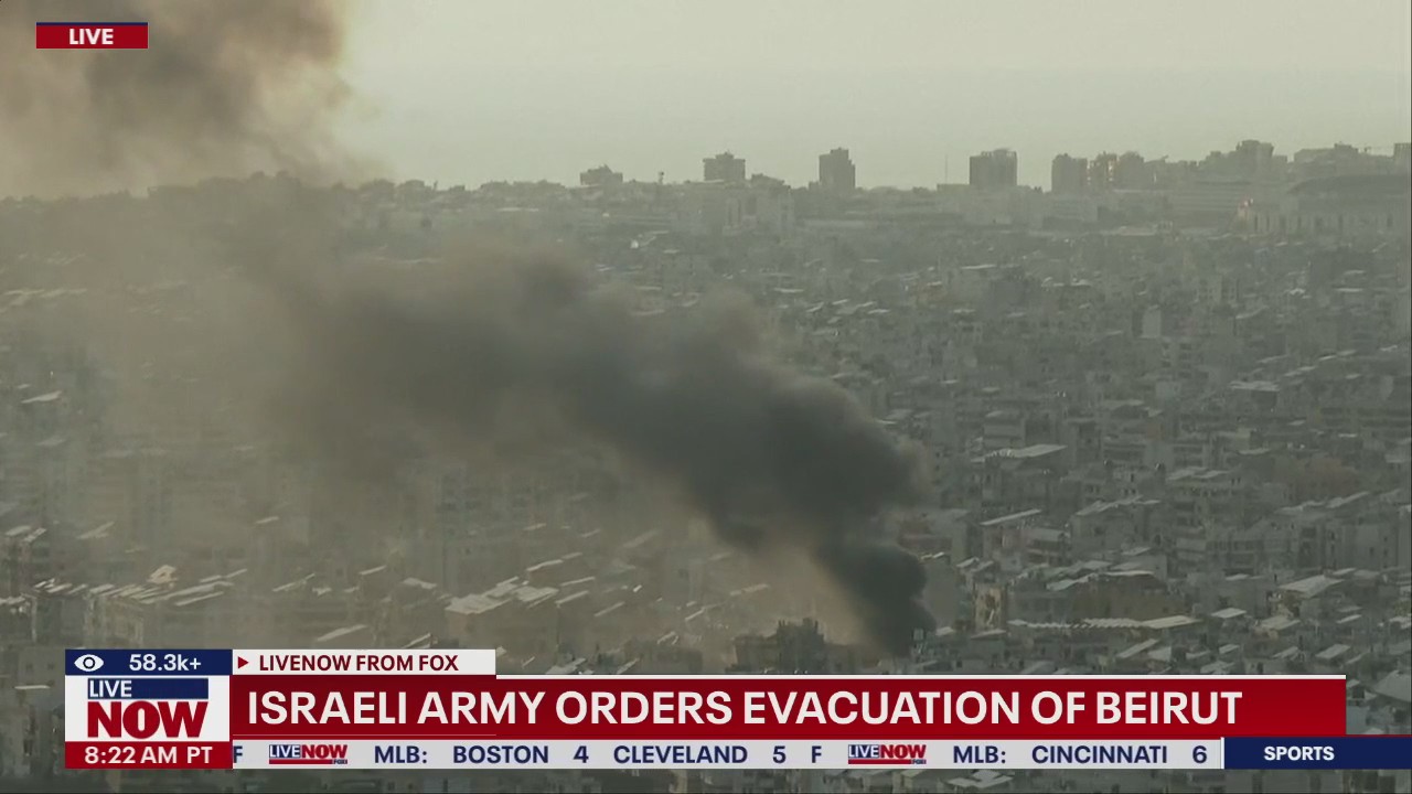 IDF orders evacuation of Beirut ahead of airstrike