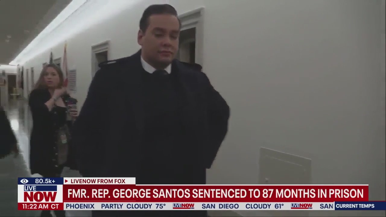 Fmr. Rep George Santos sentenced to 7+ years