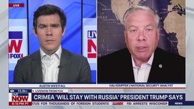 Crimea 'will stay with Russia' President Trump says